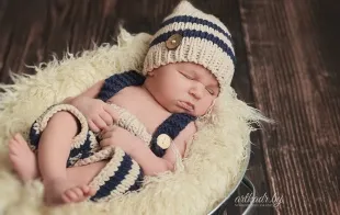 Баннер компании Фотограф новорожденных Анна Куликовская