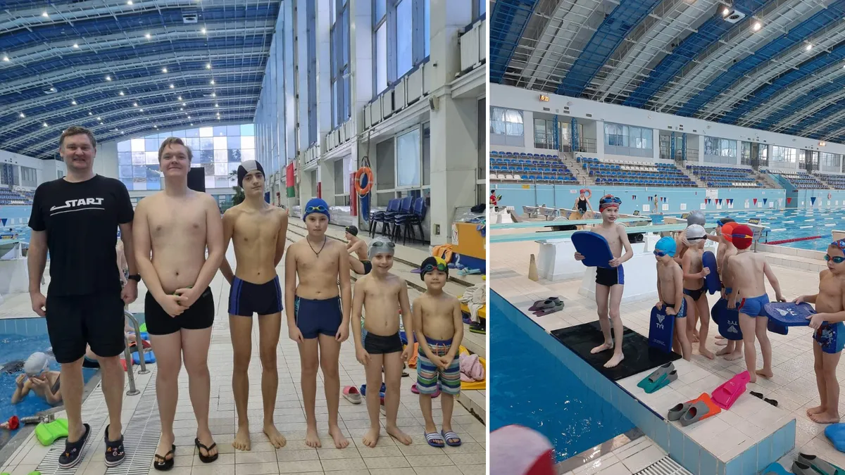 9 школ по обучению плаванию детей в Минске
