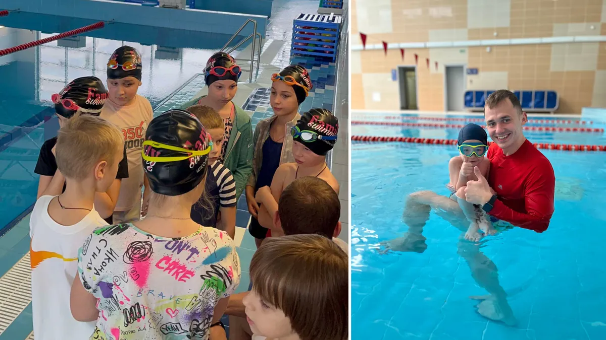 9 школ по обучению плаванию детей в Минске