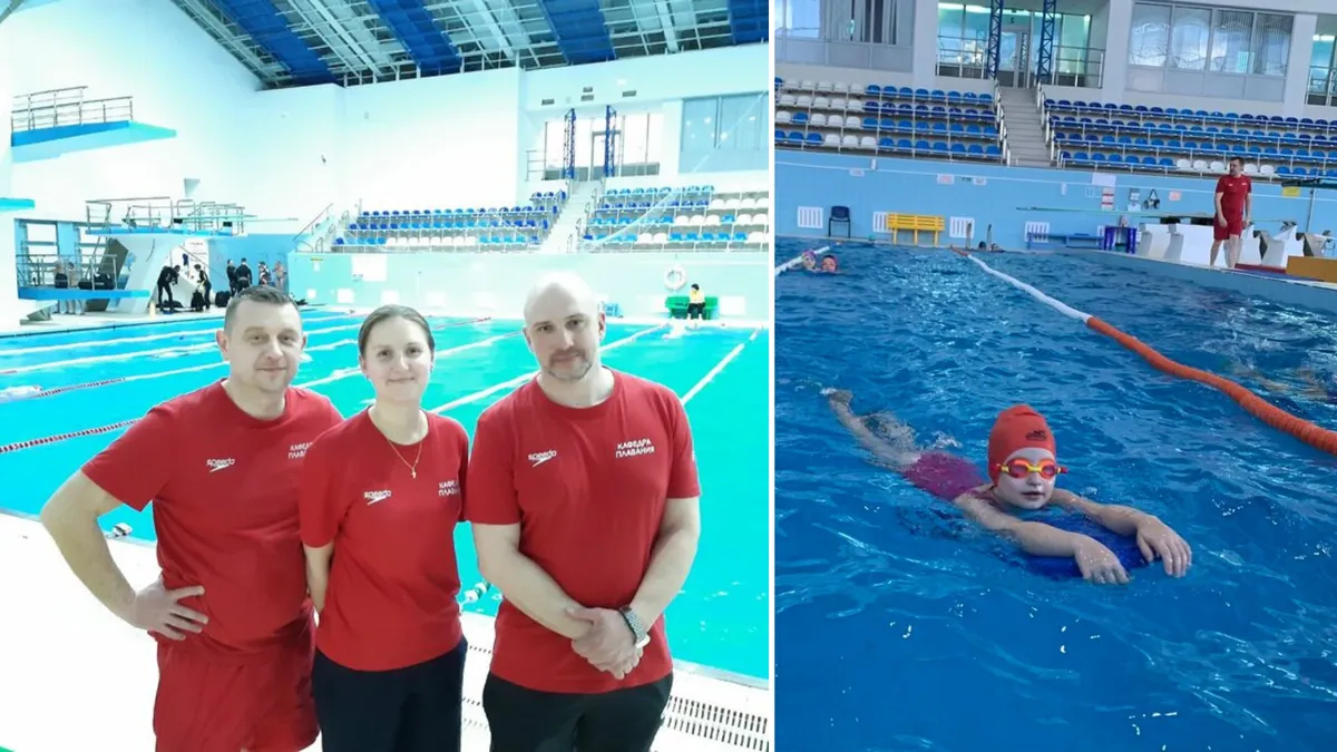 9 школ по обучению плаванию детей в Минске