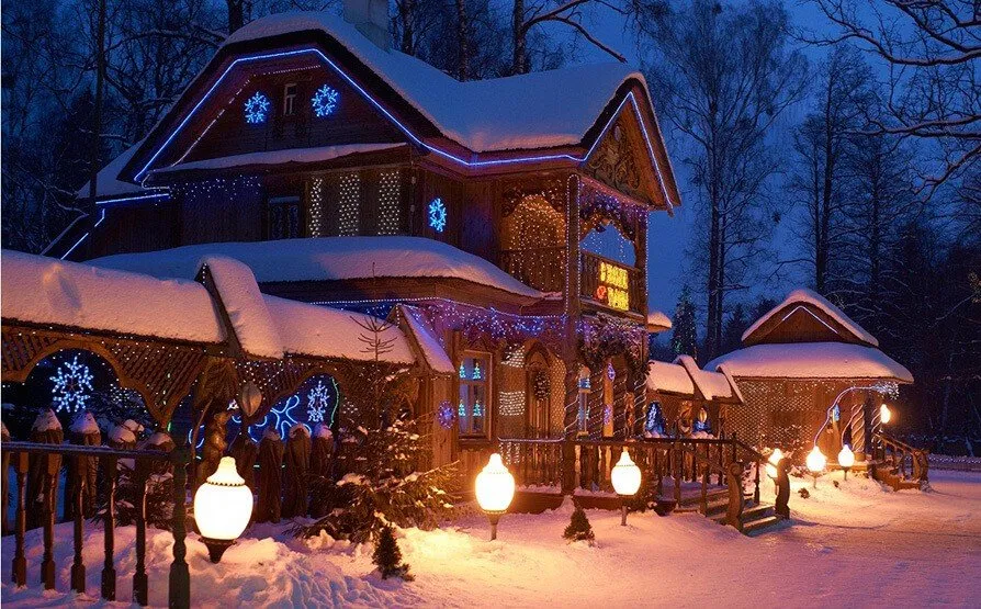 Поместье Деда Мороза в Беловежской Пуще