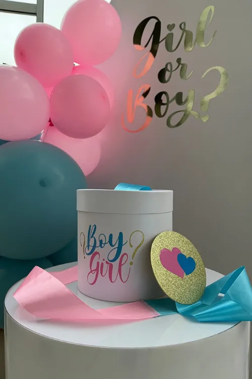 Ждёшь малыша? Узнай пол весело! Гендер-пати  с GenderParty.by