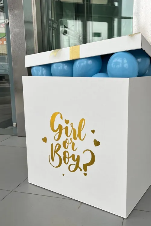 Ждёшь малыша? Узнай пол весело! Гендер-пати  с GenderParty.by