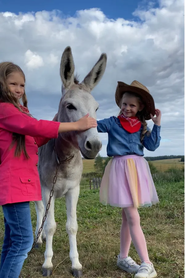 Детский день рождения на ранчо