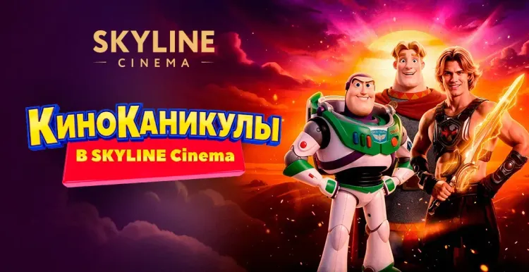 Летние киноканикулы в SKYLINE Cinema: громкие премьеры и большие приключения июня