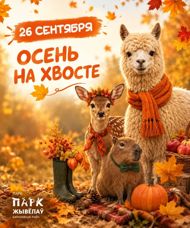 Большой семейный праздник в Парке животных!