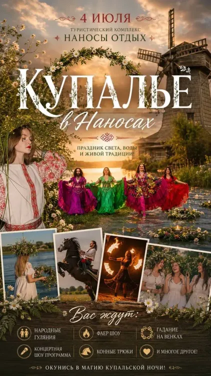 Купалье в «Наносы Отдых»