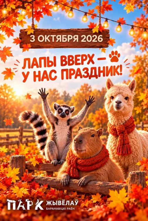 Лапы вверх-у нас праздник!