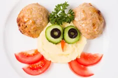 Как красиво подать ребенку фрукты и овощи (в картинках)