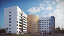 С бассейном и «безбарьеркой». Новая детская поликлиника в Лошице: какой она будет?