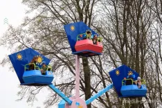 В Пинске заработал детский аттракцион стоимостью 73 тысячи рублей