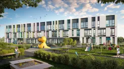 В Новой Боровой построят школу «Арт Парк» и детский сад с «динозаврами»