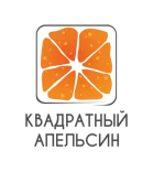 Логотип Тренинговый центр Квадратный апельсин