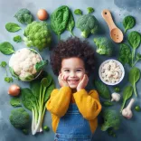 Важность брокколи, цветной капусты и шпината для детей (+ вкусные рецепты)