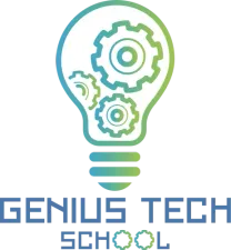 Логотип Genius Tech School
