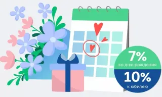 Скидки на анализы в день рождения и юбилей в HELIX