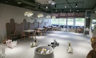 Баннер компании Детский клуб-кофейня «Лютики»