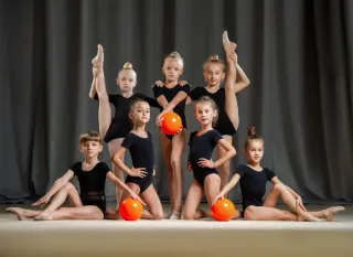 Баннер компании СДЮШОР профсоюзов по гимнастике художественной им. Л.Г.Годиевой