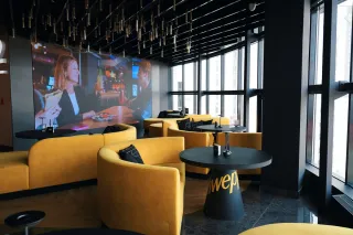 Баннер компании SKYLINE Cinema