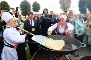 Бульба-фест «Воранаўскі дранік» в Вороново