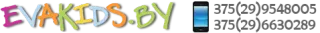 Баннер компании Evakids.by